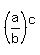 %28a%2Fb%29%5Ec
