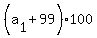 %28a%5B1%5D%2B99%29%2A100