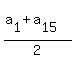 %28a%5B1%5D%2Ba%5B15%5D%29%2F2