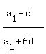 %28a%5B1%5D+%2B+d%29%2F%28a%5B1%5D+%2B+6d%29