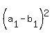 %28a%5B1%5D+-+b%5B1%5D%29%5E2
