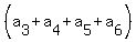 %28a%5B3%5D+%2B+a%5B4%5D+%2B+a%5B5%5D+%2B+a%5B6%5D%29