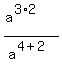 %28a%5E%283%2A2%29%29%2Fa%5E%284%2B2%29