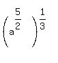 %28a%5E%285%2F2%29%29%5E%281%2F3%29