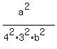 %28a%5E2%29%2F%284%5E2%2A3%5E2%2Ab%5E2%29
