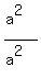 %28a%5E2%29%2F%28a%5E2%29