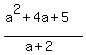 %28a%5E2%2B4a%2B5%29%2F%28a%2B2%29