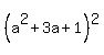 %28a%5E2+%2B+3a+%2B1%29%5E2+%26%238722%3B+%281%2B+a%29%282a+%2B1%29%281%2B+3a%29