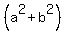 %28a%5E2+%2B+b%5E2%29