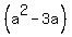 \"%28a%5E2-3a%29%29\"