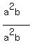 %28a%5E2b%29%2F%28a%5E2b%29