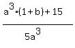 %28a%5E3%281%2Bb%29%2B15%29%2F%285a%5E3%29