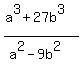 %28a%5E3%2B27b%5E3%29%2F%28a%5E2-9b%5E2%29