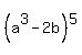 %28a%5E3-2b%29+%5E5