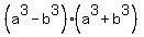 %28a%5E3-b%5E3%29%28a%5E3%2Bb%5E3%29