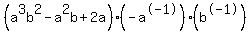 %28a%5E3b%5E2-a%5E2b%2B2a%29%28-a%5E-1%29%28b%5E-1%29