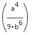 %28a%5E4%2F9b%5E6%29%29