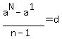 %28a%5EN-a%5E1%29%2F%28n-1%29=d