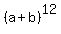 %28a+%2B+b%29%5E12