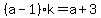 %28a+-1%29k=+a+%2B3