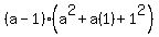 %28a-1%29%28a%5E2%2Ba%281%29%2B1%5E2%29