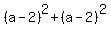 %28a-2%29%5E2%2B%28a-2%29%5E2