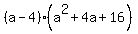 %28a-4%29%28a%5E2%2B4a%2B16%29