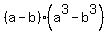 %28a-b%29%2A%28a%5E3-b%5E3%29