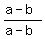 %28a-b%29%2F%28a-b%29