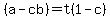 %28a-cb%29+=+t%281-c%29