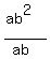 %28ab%5E2%29%2F%28ab%29