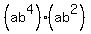 %28ab%5E4%29%28ab%5E2%29