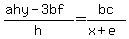%28ahy-3bf%29%2Fh=bc%2F%28x%2Be%29