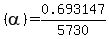 %28alpha%29=0.693147%2F5730%29