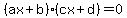 %28ax%2Bb%29%28cx%2Bd%29+=+0