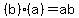 %28b%29%28a%29=ab