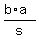 %28b%2Aa%29%2Fs