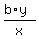 %28b%2Ay%29%2Fx