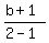 %28b%2B1%29%2F%282-1%29