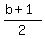 %28b%2B1%29%2F2