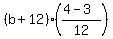%28b%2B12%29%28%284-3%29%2F12%29
