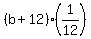 %28b%2B12%29%281%2F12%29