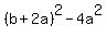 %28b%2B2a%29%5E2-4a%5E2