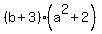 %28b%2B3%29%28a%5E2+%2B+2%29+