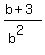 %28b%2B3%29%2F%28b%5E2%29