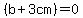 %28b%2B3cm%29+=+0