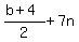 %28b%2B4%29%2F2+%2B+7n