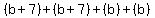 %28b%2B7%29%2B%28b%2B7%29%2B%28b%29%2B%28b%29