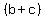 %28b%2Bc%29