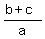 %28b%2Bc%29%2Fa